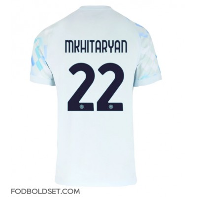 Inter Milan Henrikh Mkhitaryan #22 Udebanetrøje 2025-26 Kortærmet Inter Milan Henrikh Mkhitaryan #22 Udebanetrøje 2025-26 Kortærmet